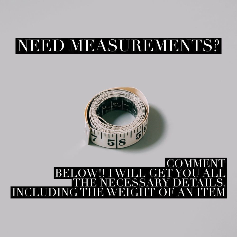 Need Measurements? Please Read Description ❤️